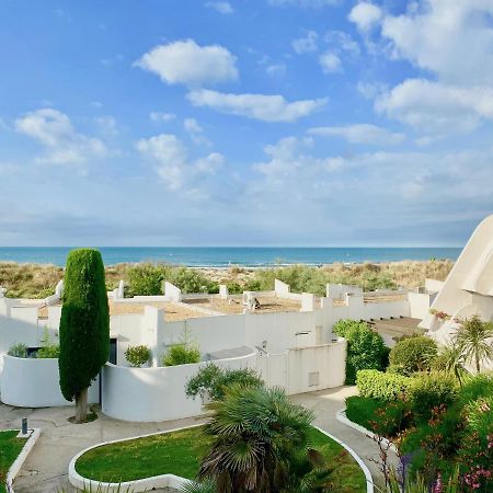Le Meridien, Beau Studio 3 Etoiles, Vue Mer, Piscine, Wi Fi Et Parking Prive La Grande Motte Bagian luar foto